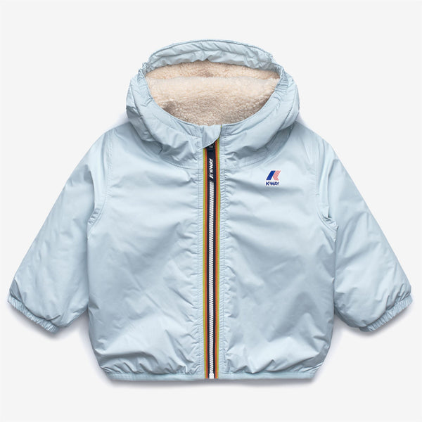 k way E. LE VRAI 4.0 CLAUDINE ORSETTO BLUE BABY