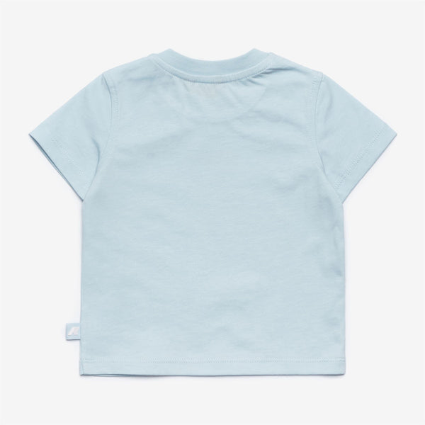 K Way E. PETE LOGO JERSEY BLUE BABY