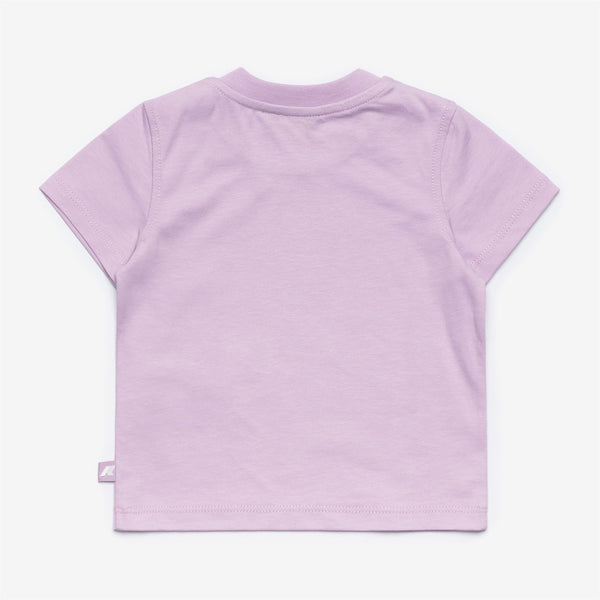 K Way E. PETE LOGO JERSEY VIOLET LT LILAC