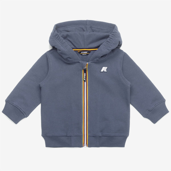 K Way E. SET ANTHONIELLE MICKETTE GREY BLUE AVIO