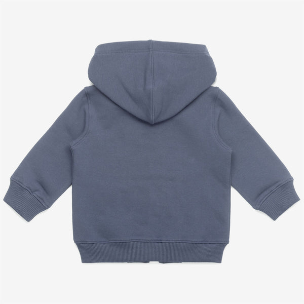 K Way E. SET ANTHONIELLE MICKETTE GREY BLUE AVIO