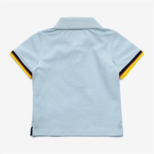 K Way E. VINCENT CONTRAST PIQUE BLUE BABY