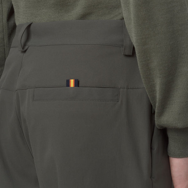 K Way ELIA TWILL PEACH GREEN BLACKISH