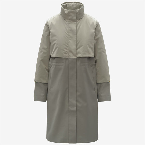 k way ELLA WOOL NYLON MIX GREEN OAK-GREEN OAK