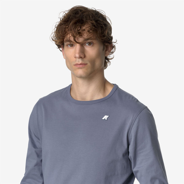 K Way ELMER JS PEACH GREY BLUE AVIO