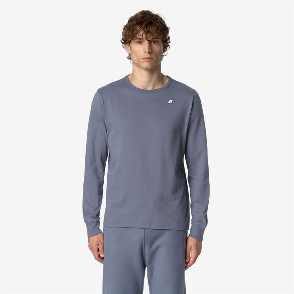 K Way ELMER JS PEACH GREY BLUE AVIO