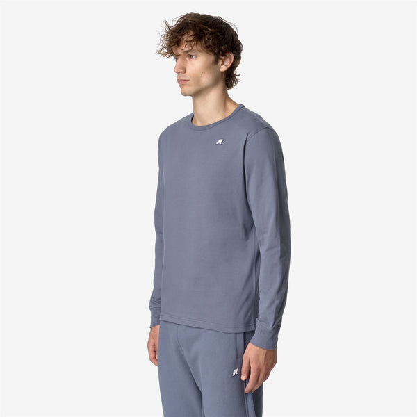 K Way ELMER JS PEACH GREY BLUE AVIO