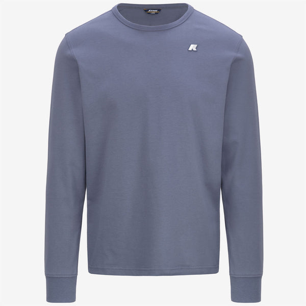 k way ELMER JS PEACH GREY BLUE AVIO