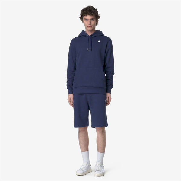 K Way ERIK FRENCH TERRY BLUE DEEP COBALT