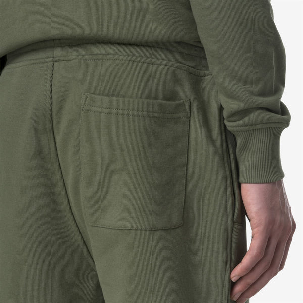 K Way ERIK FRENCH TERRY GREEN LICHEN