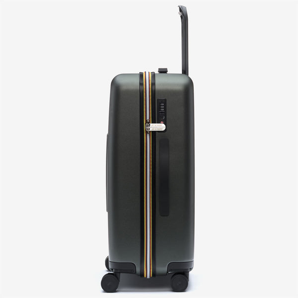 K Way EUDOXIEUR LOGO GREEN BLACKISH