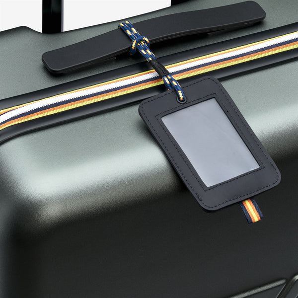 K Way EUDOXIEUR LOGO GREEN BLACKISH