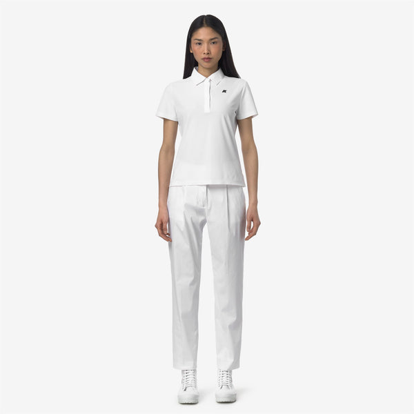 K Way EYRE TWILL TECH GOLF WHITE