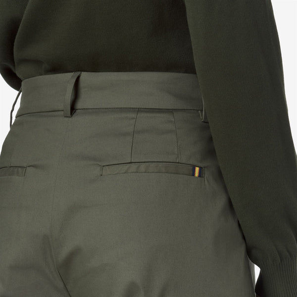 K Way EYRE TWILL TECH GREEN LICHEN