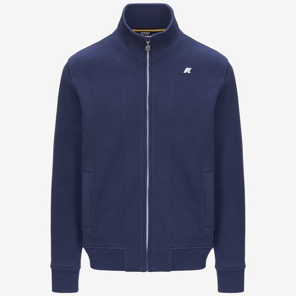 k way FINN FRENCH TERRY BLUE DEEP COBALT