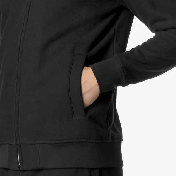 K Way FINN HEAVY FLEECE BLACK PURE