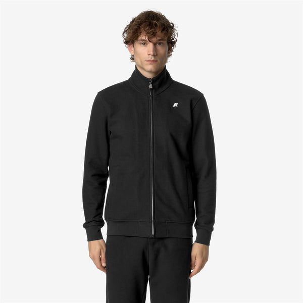 K Way FINN HEAVY FLEECE BLACK PURE
