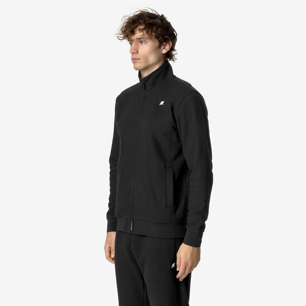 K Way FINN HEAVY FLEECE BLACK PURE