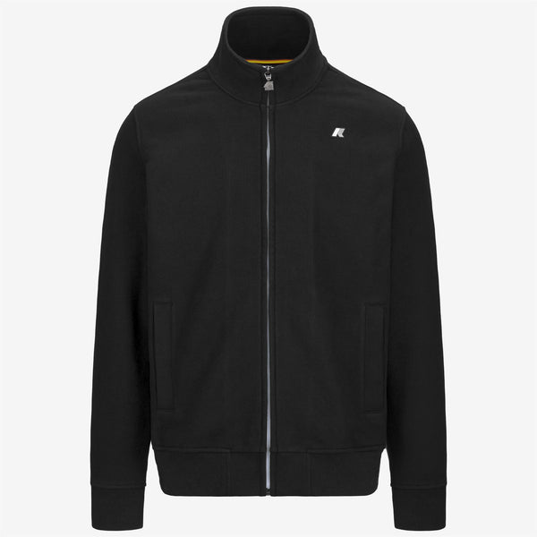 k way FINN HEAVY FLEECE BLACK PURE
