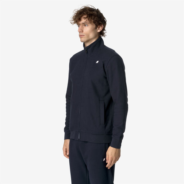 K Way FINN HEAVY FLEECE BLUE DEPTH