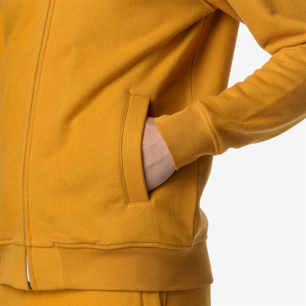 K Way FINN HEAVY FLEECE YELLOW INCA