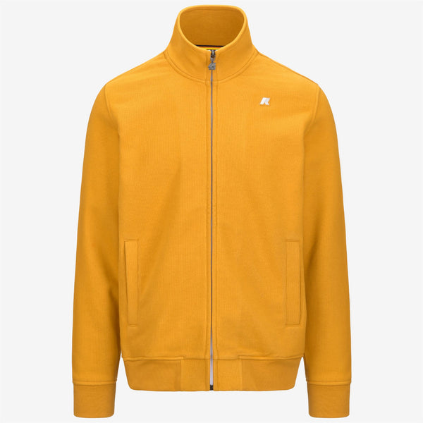 k way FINN HEAVY FLEECE YELLOW INCA