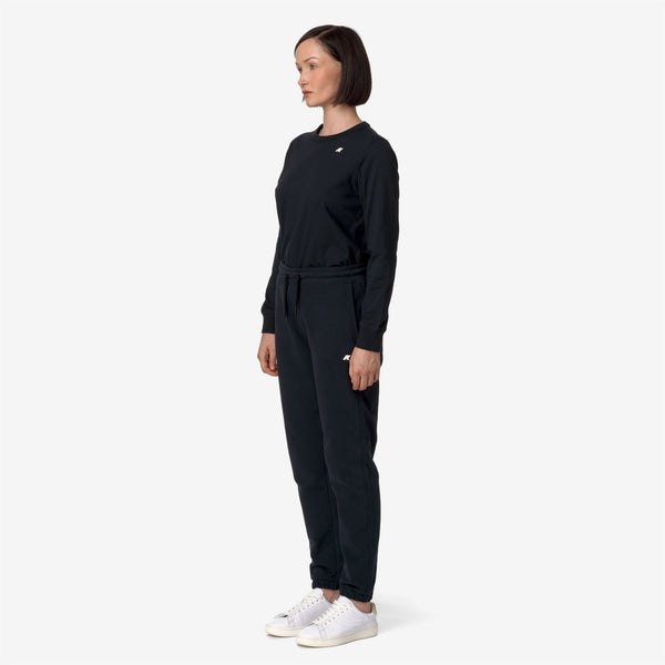 K Way GINEVRETTE FLEECE PEACH BLACK PURE