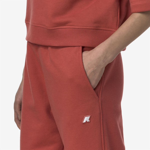 K Way GINEVRETTE FRENCH TERRY RED JASPER