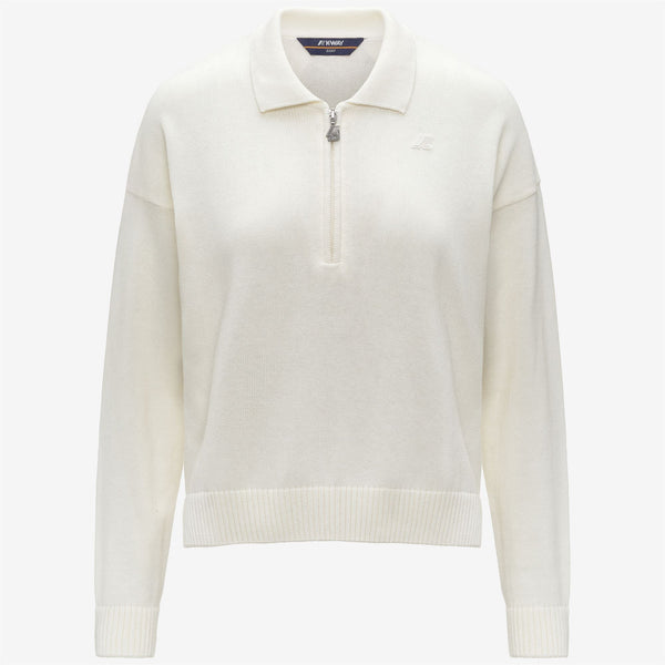 k way GRAMARNIER COTTON CASHMERE AF WHITE GARDENIA