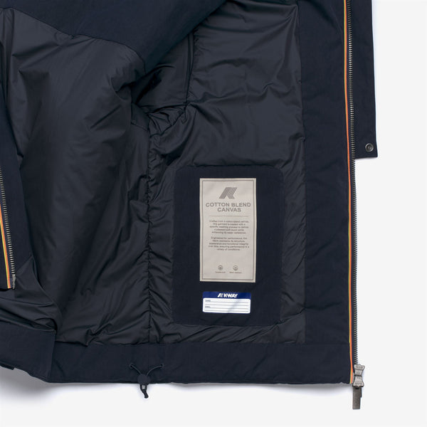 K Way GUILLERMO COTTON FEEL BLUE DEPTH COMBO