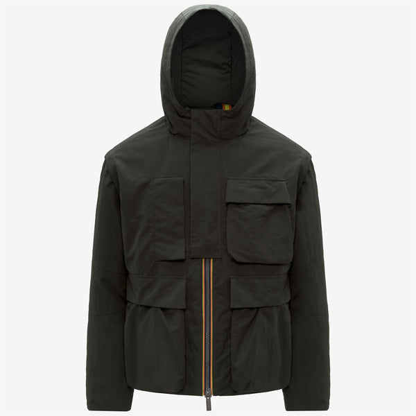 k way GUILLERMO COTTON FEEL GREEN BLACKISH COMBO