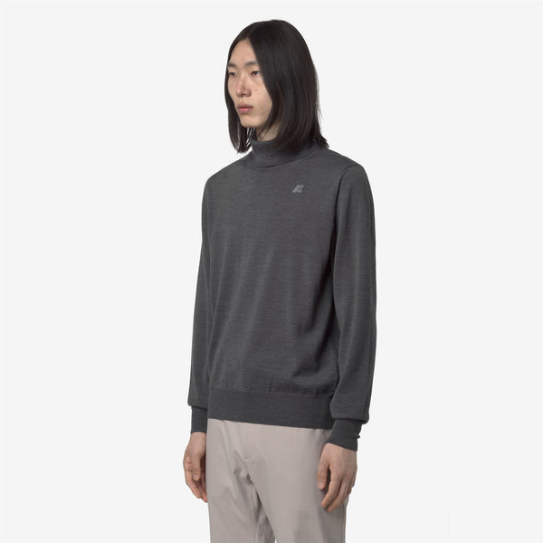 K Way HENRY MERINO GREY MD MEL