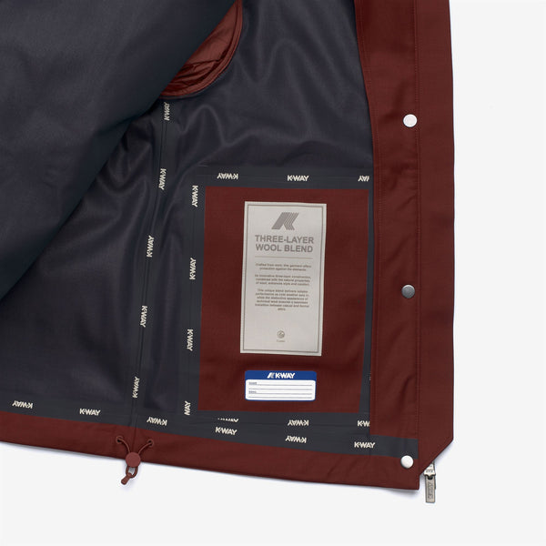 K Way ISAN WOOL NYLON MIX RED SYRAH COMBO