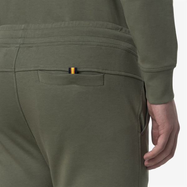 K Way ITON INTERLOCK GREEN LICHEN