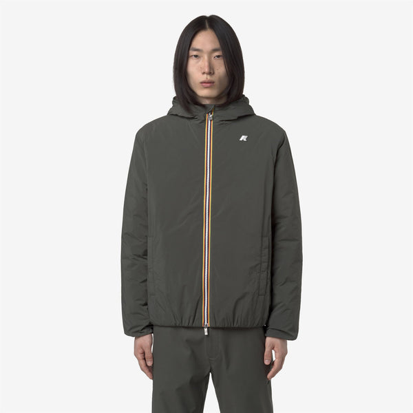 K Way JACK PLAIN WARM GREEN BLACKISH