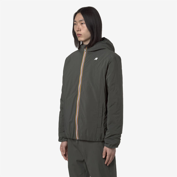 K Way JACK PLAIN WARM GREEN BLACKISH