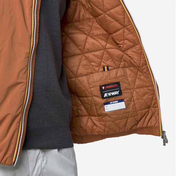 K Way JACK PLAIN WARM ORANGE ADOBE