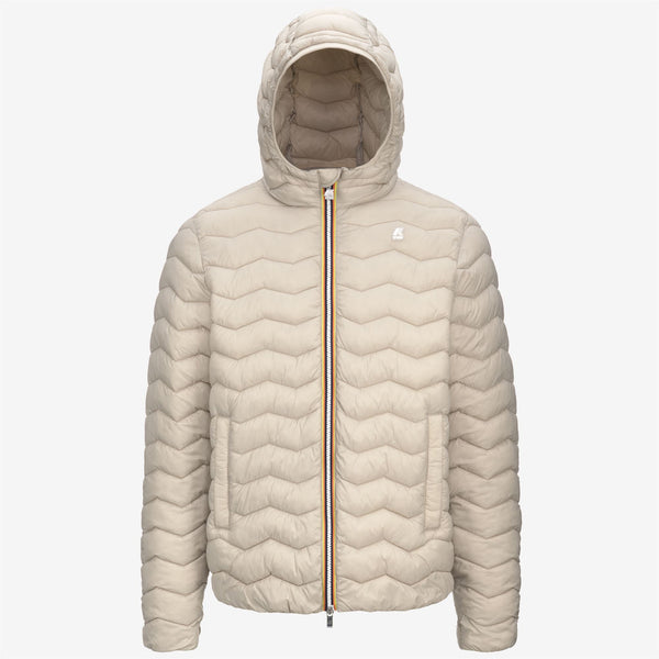 k way JACK QUILTED WARM BEIGE GREY