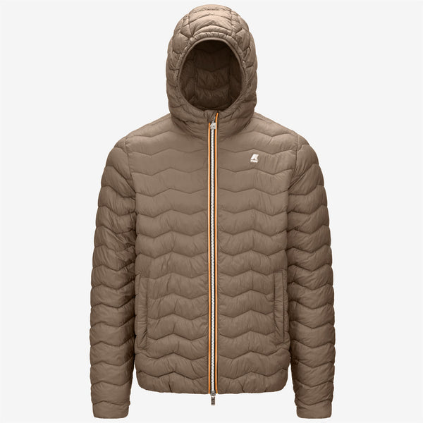 k way JACK QUILTED WARM BEIGE TAUPE