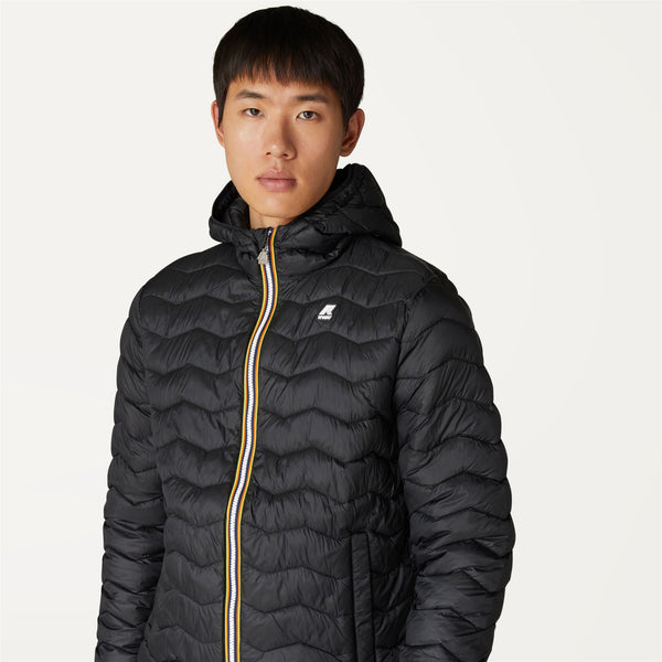 K Way JACK QUILTED WARM BLACK PURE