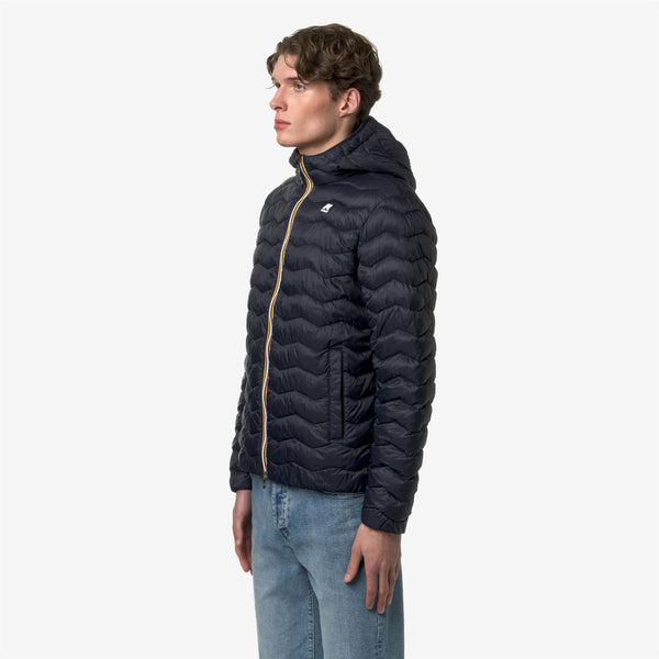 K Way JACK QUILTED WARM BLUE DEPTH