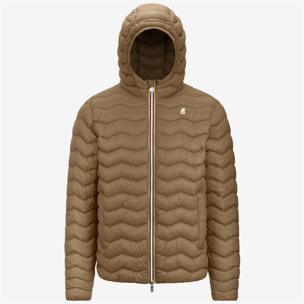 k way JACK QUILTED WARM BROWN CORDA