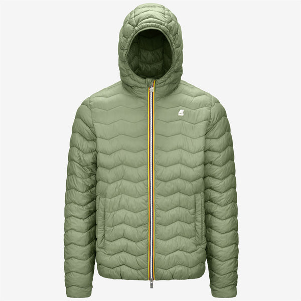 k way JACK QUILTED WARM GREEN SAGE