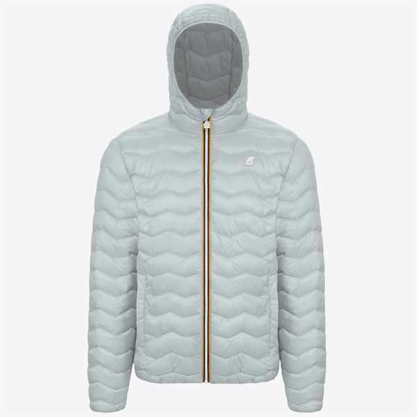 k way JACK QUILTED WARM GREY LT