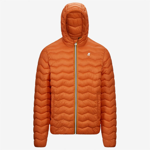 k way JACK QUILTED WARM ORANGE COPPER