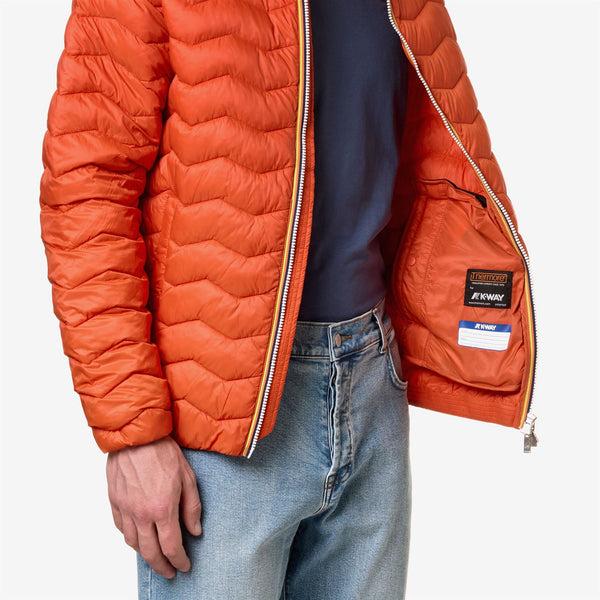 K Way JACK QUILTED WARM ORANGE PUMPKIN