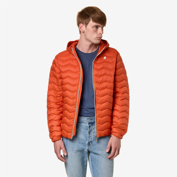 K Way JACK QUILTED WARM ORANGE PUMPKIN