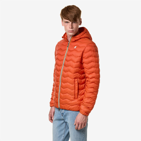 K Way JACK QUILTED WARM ORANGE PUMPKIN