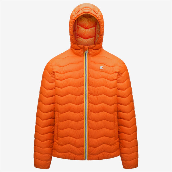 k way JACK QUILTED WARM ORANGE RUST
