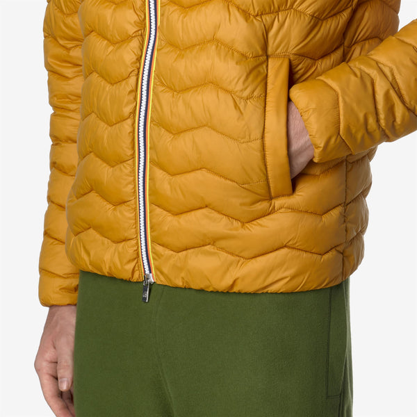 K Way JACK QUILTED WARM YELLOW INCA
